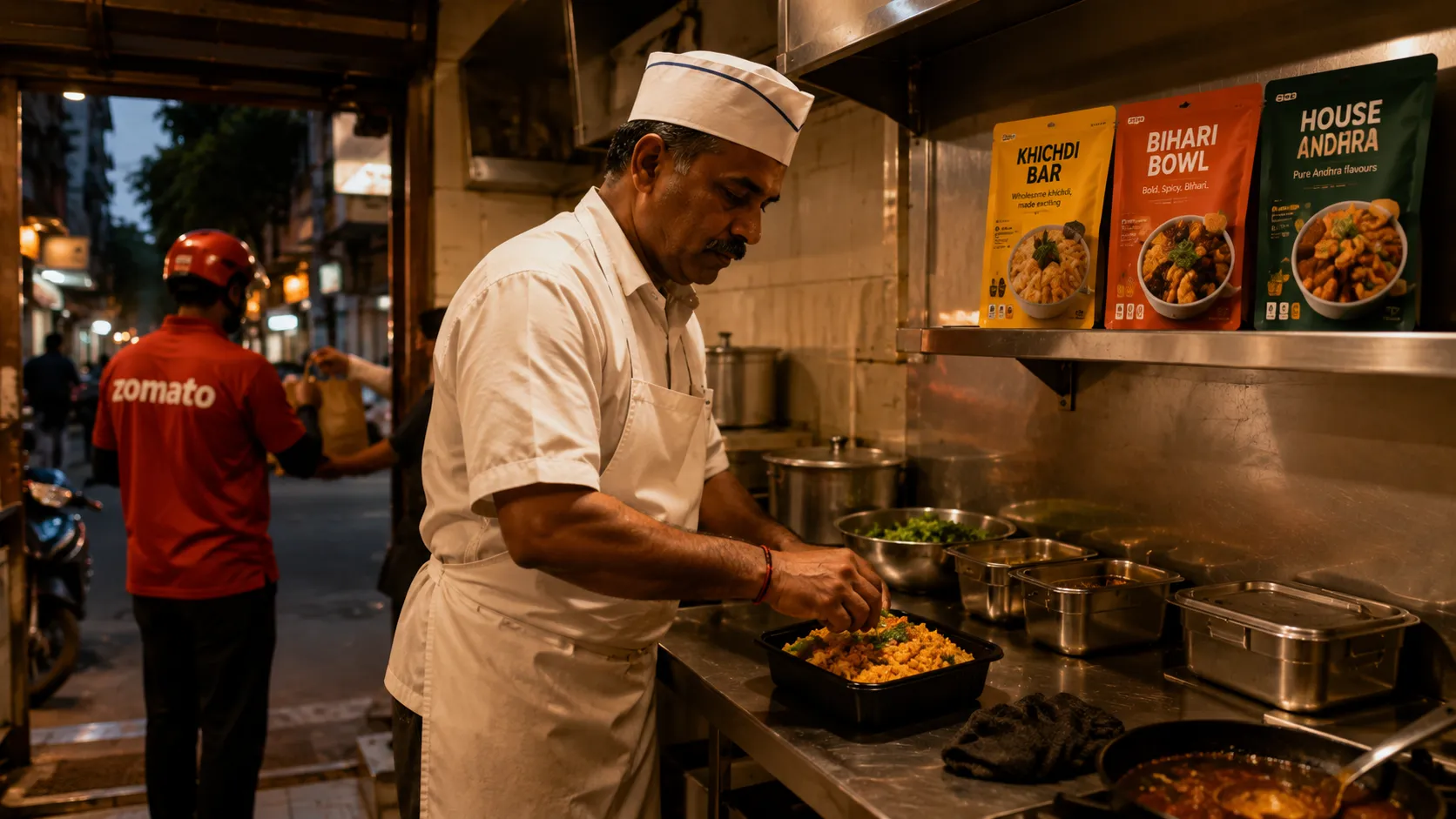 The House of 10,000 Kitchens: How a Former Swiggy Executive Built India's Most Capital-Efficient Food Empire — Without Owning a Single Stove