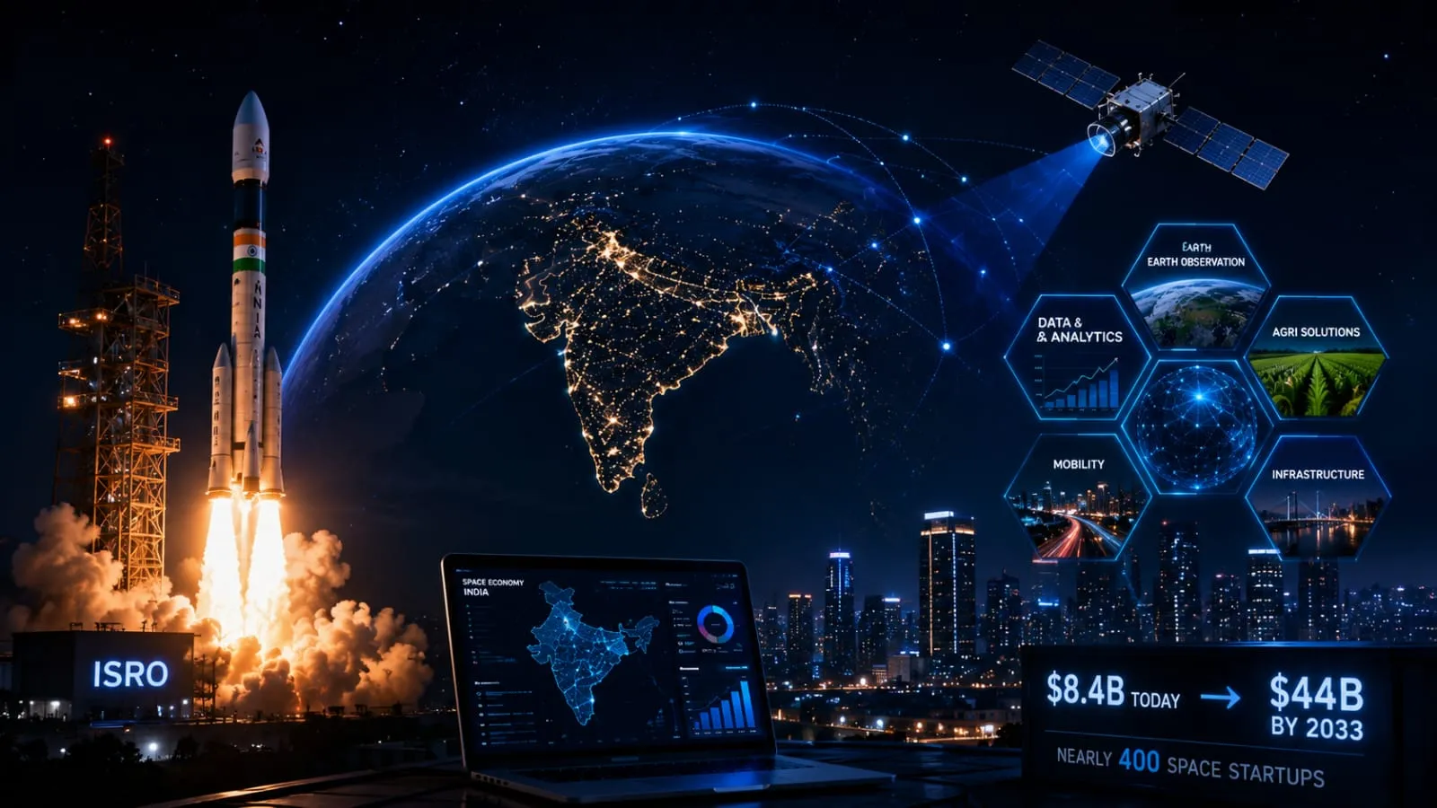 India’s Space Economy Is Finding New Momentum as Capital Moves Beyond Rockets and Satellites