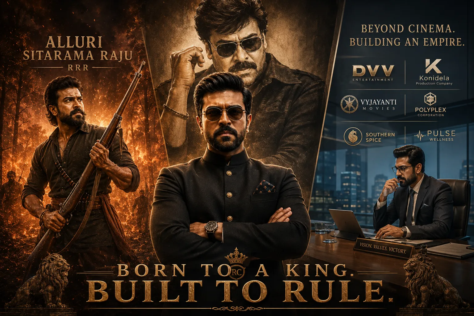 The Charan Empire: How Ram Charan Built a ₹1,100 Crore Kingdom on Legacy, RRR, and Global Ambition