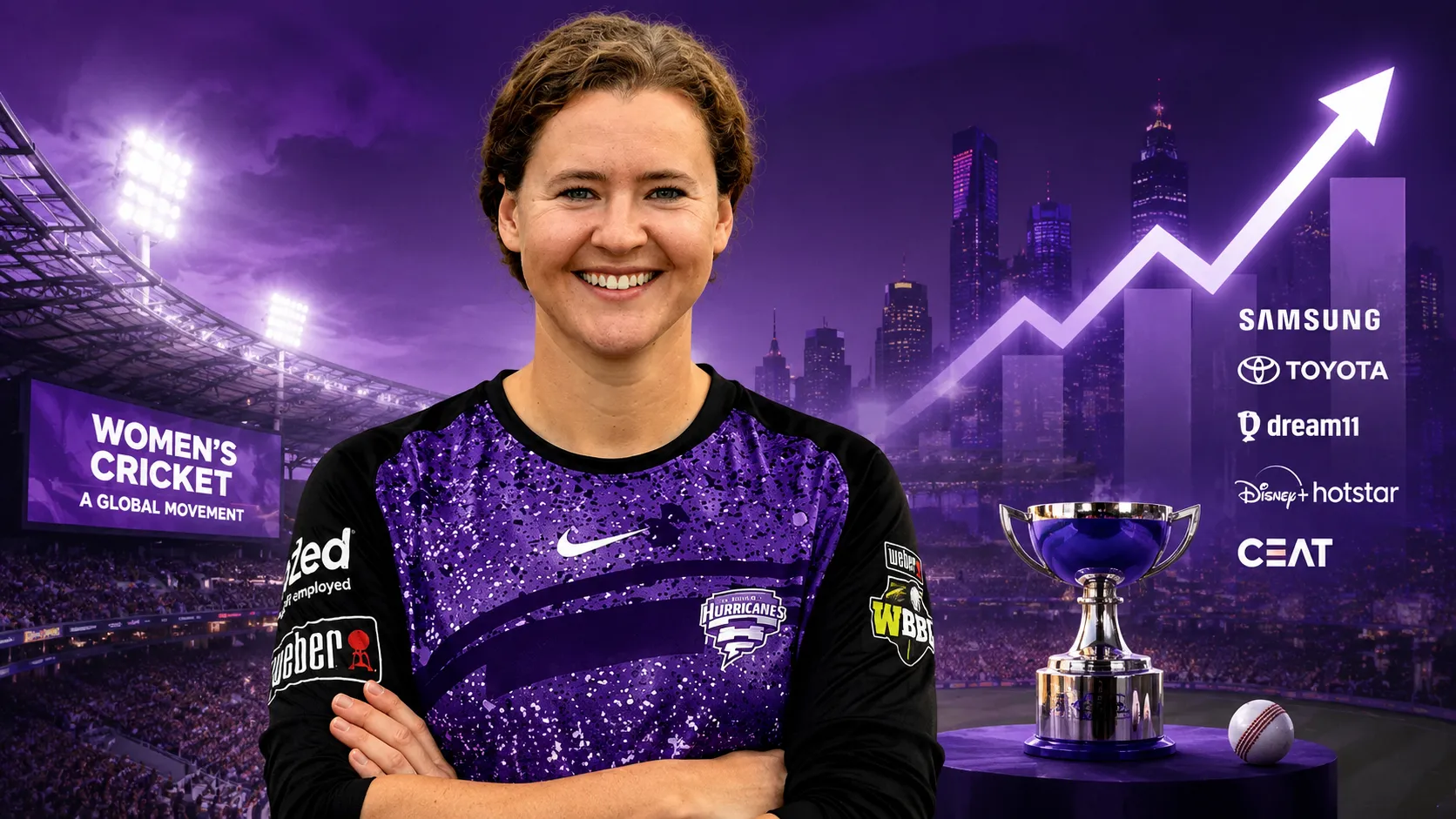 How Kathryn Bryce Became The Face Of Women's Cricket's Business Boom