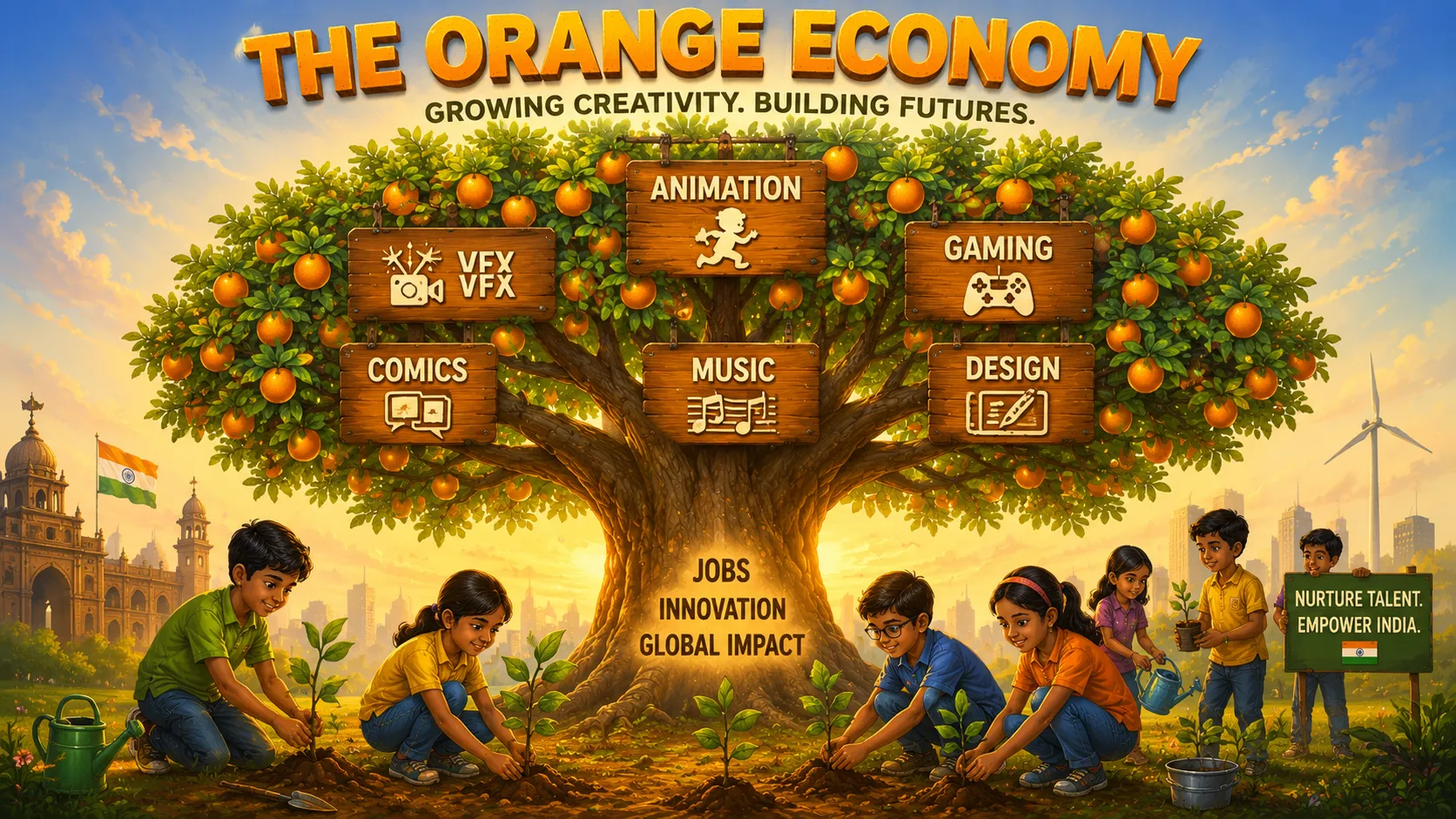 The Orange Economy Is India's New Gold Rush: Why Your Child's Art Class Just Became a National Priority