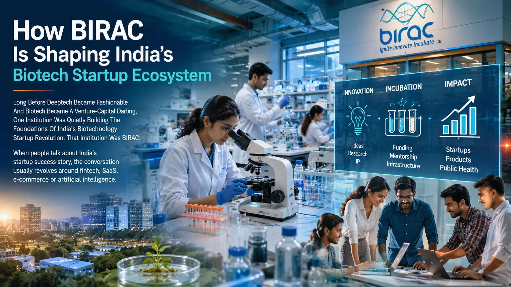 How BIRAC Is Shaping India's Biotech Startup Ecosystem