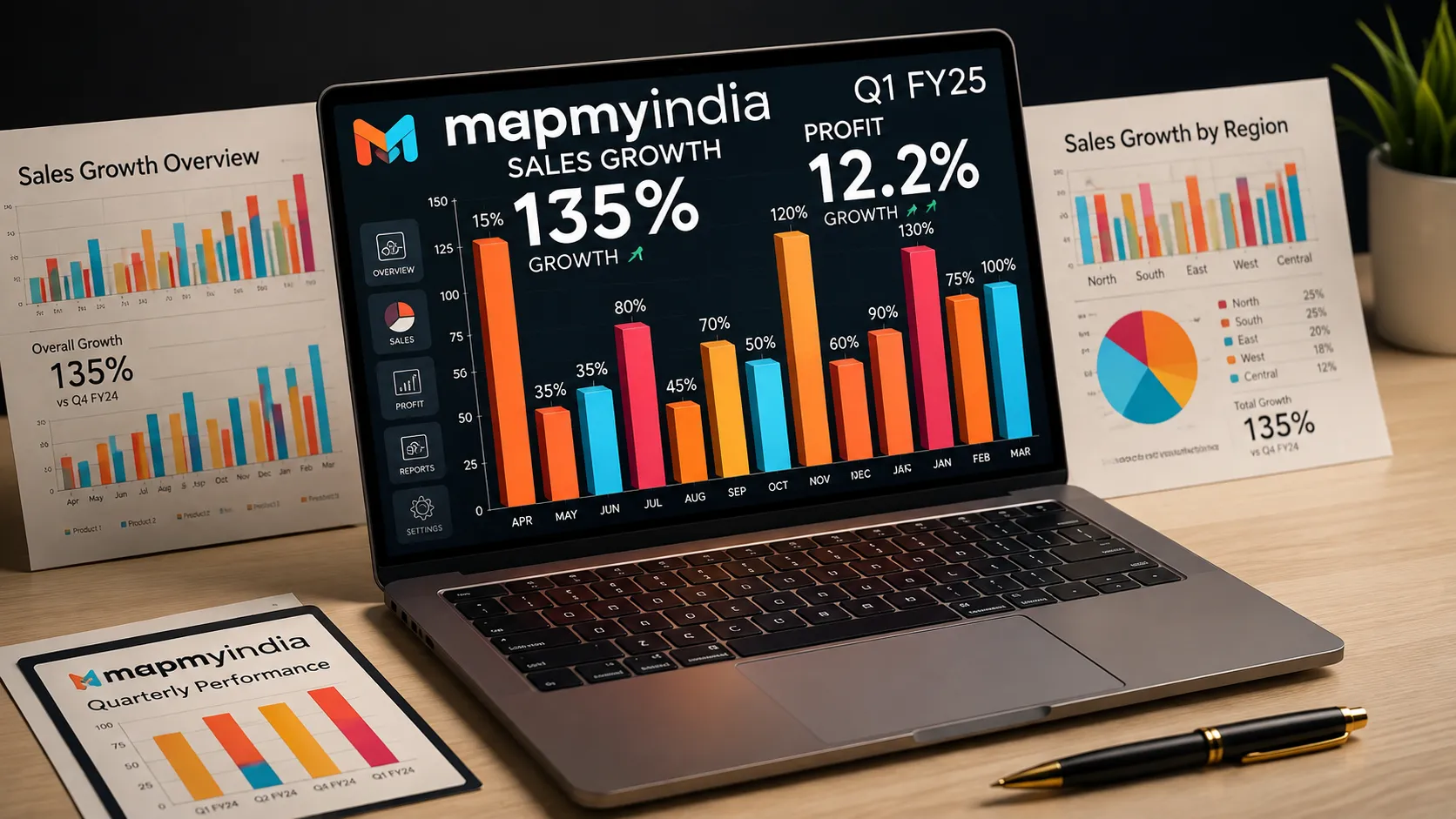 MapmyIndia's Profit Rises To ₹50 Crore As Automotive And IoT Demand Drives Q1 Growth