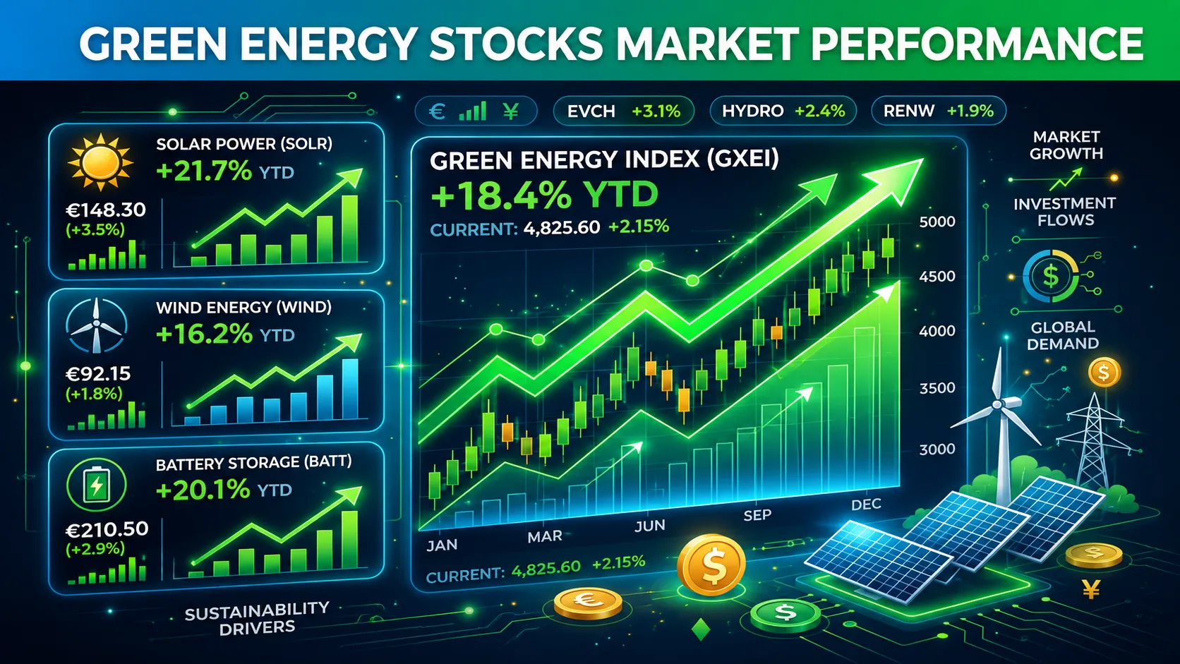 Green Energy Stocks Deliver Mixed Performance on August 5 as Kabra Extrusion and Olectra Greentech Rally
